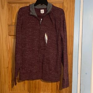 Mens zip up sweater